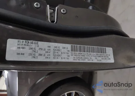 2018 Dodge Journey Se z USA, uszkodzony, nr VIN 3C4PDCAB1JT249416